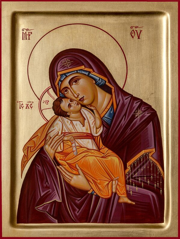 Icon of the Virgin Mary Holding Jesus