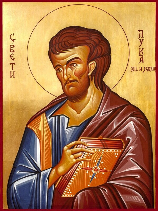 Byzantine-Style St Luke Icon